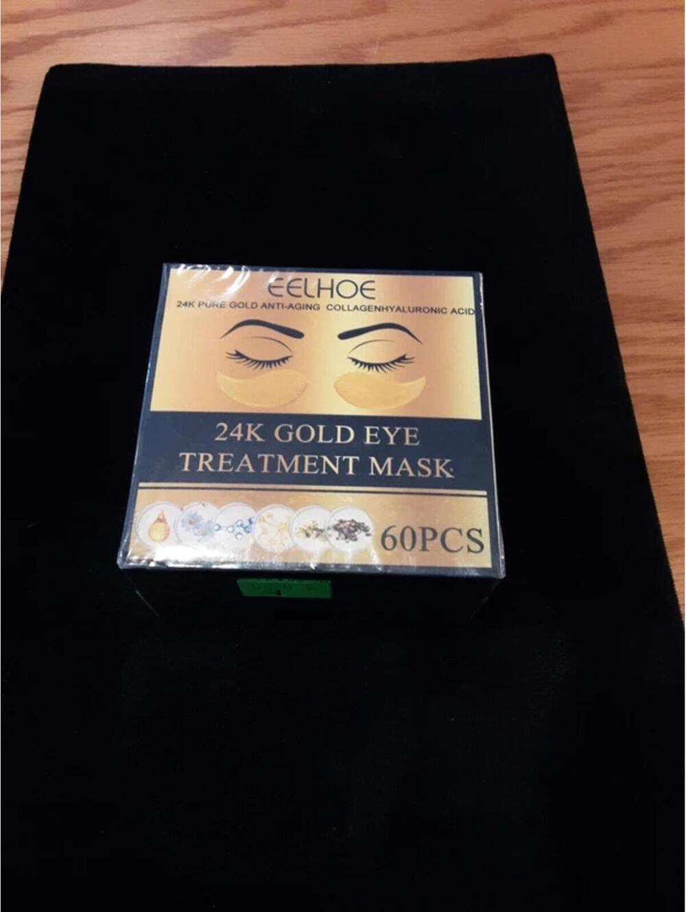 14k gold eye treatment masks